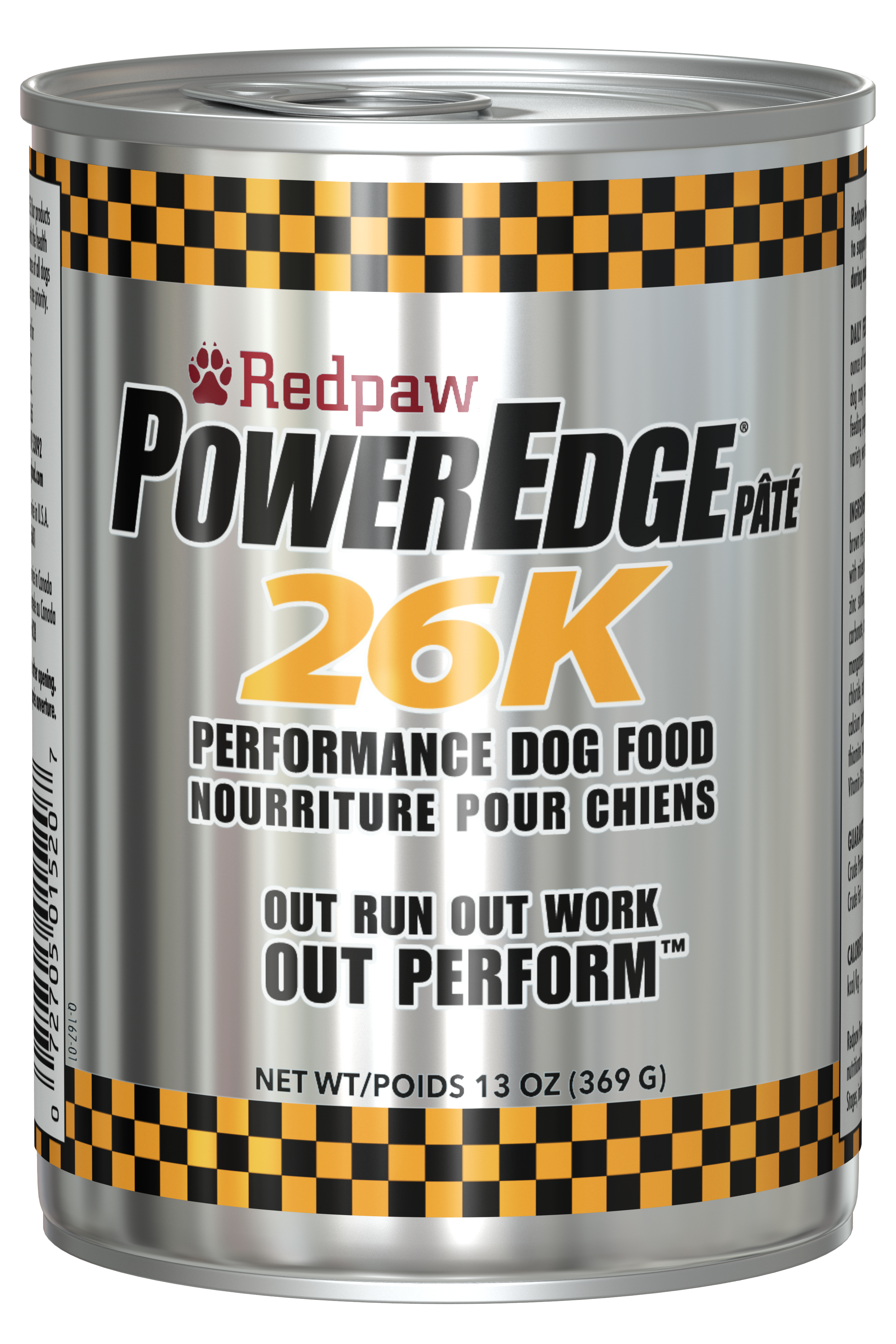 Redpaw PowerEdge Pate 26K Can - Performance Dog Food